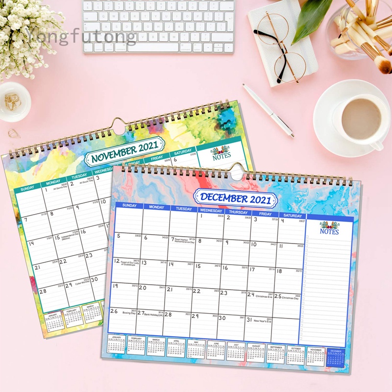 Wincalendar Calendar Maker 2022 2022 Wall Calendar Monthly Calendar 15*12''January 2022 To December 2022  Christmas Calendar With Writing Blocks Countdown Desktop Agenda Note  Yongfutong | Shopee Singapore
