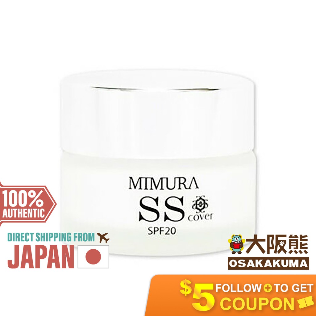 MIMURA Sunscreen Makeup collapse Mimura Smooth Skin Cover 20g SS cover |  Shopee Singapore