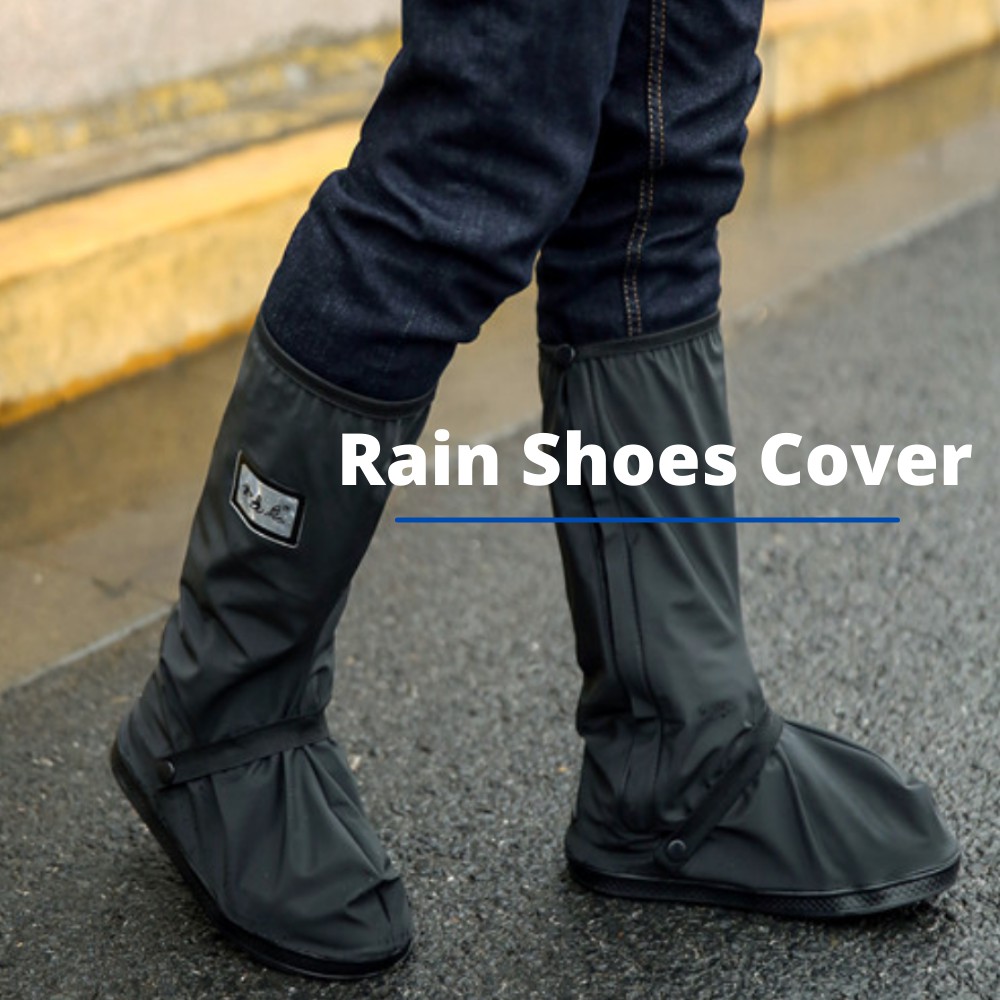 Moots Overshoes Waterproof Shoe Cover Festival Rain Mud Boots Covers Non-slip Reflecti 