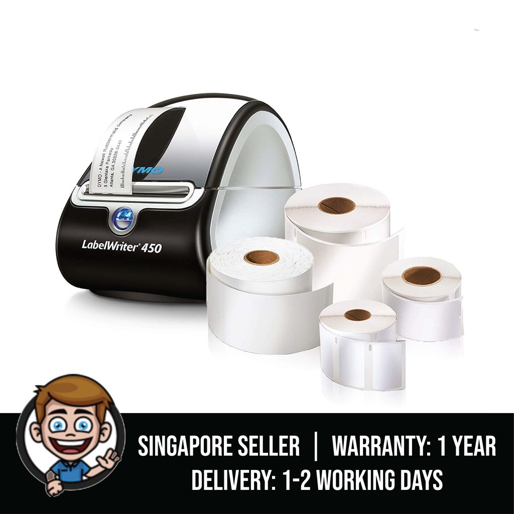 dymo label printer rolls
