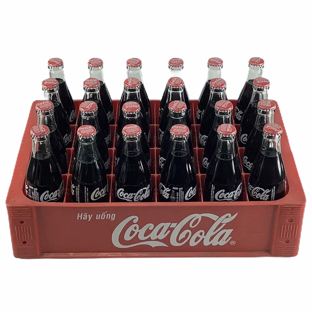 Download 24 Bottles 300ml Coca Cola Glass Bottle Classic Crate ...