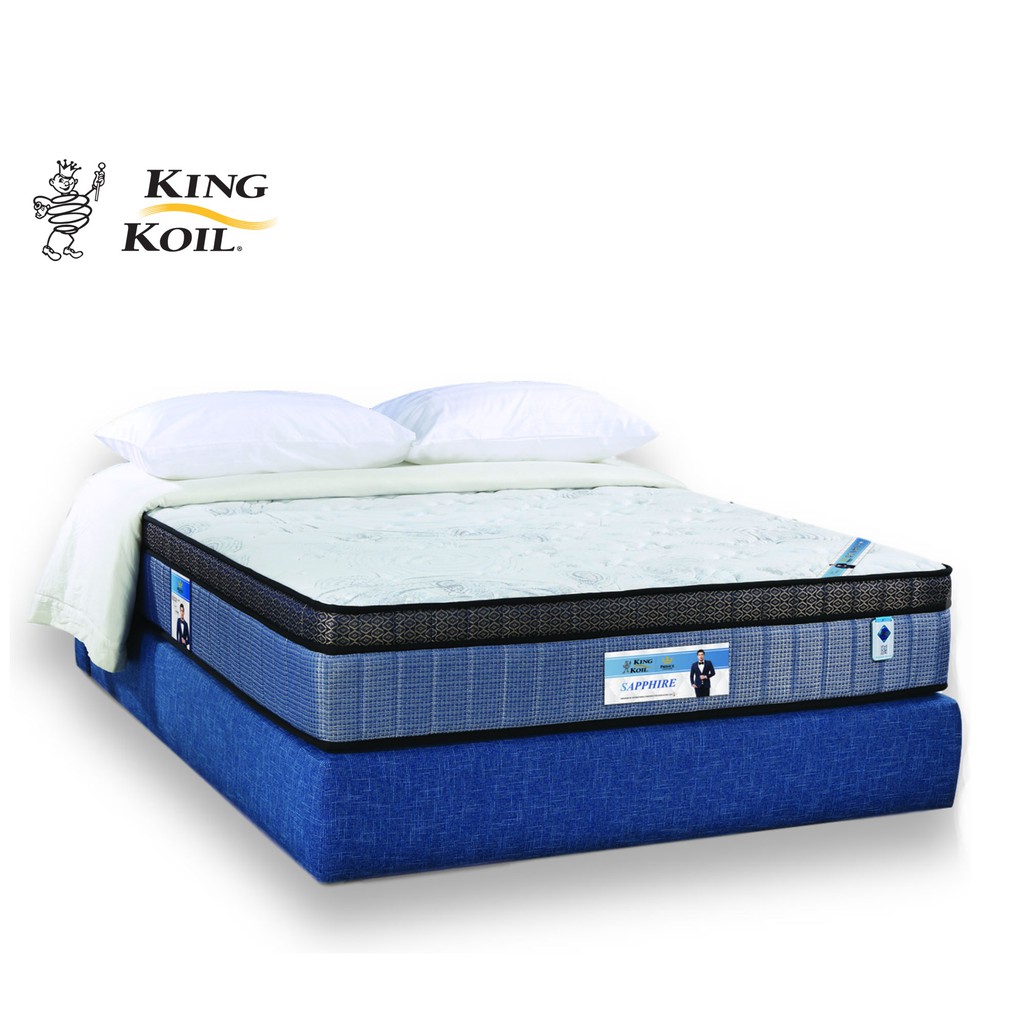 King Koil SAPPHIRE Mattress, 12in Chiro Coil, Sizes (King
