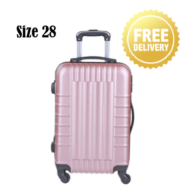 Luggage. Polo City. Rose Gold (019). Size 28 Shopee Singapore