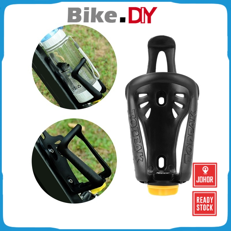 green bike bottle cage