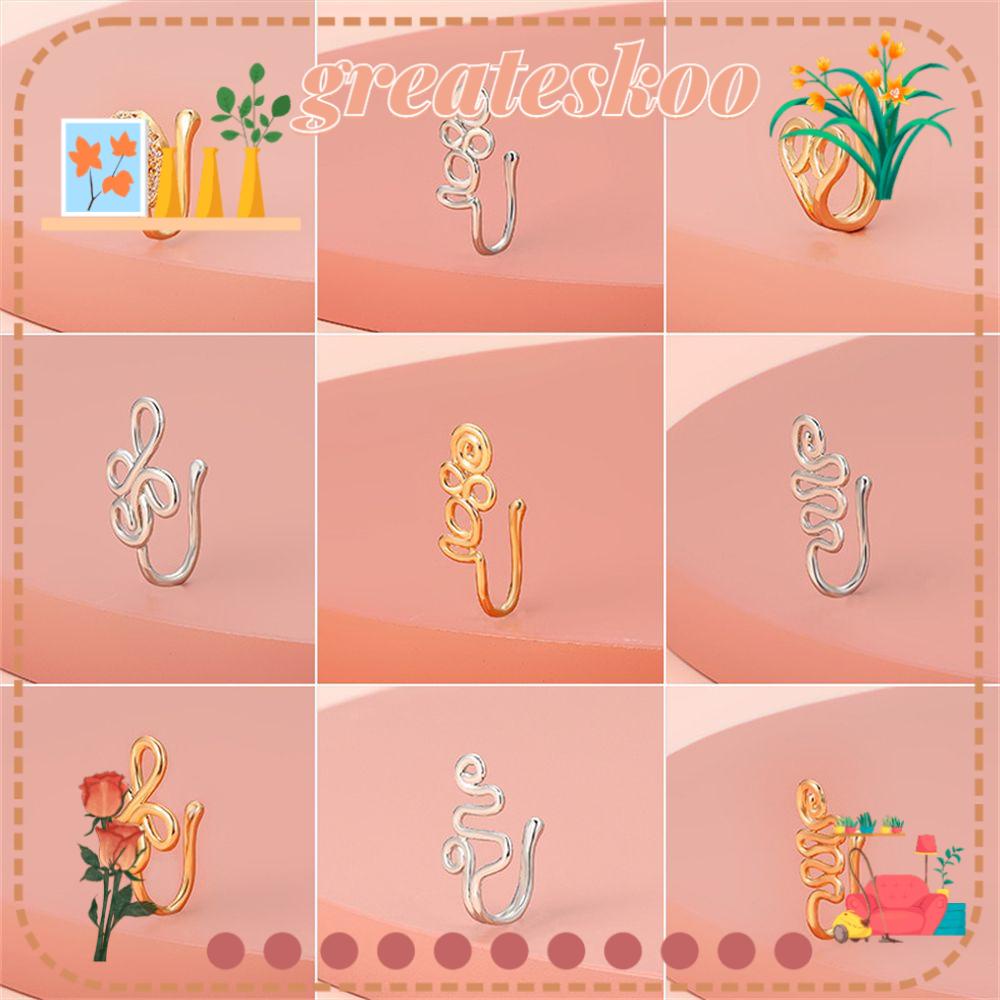 GREATESTIN Fashion African Nose Cuff Fake Piercing ClipOn Nose Ring