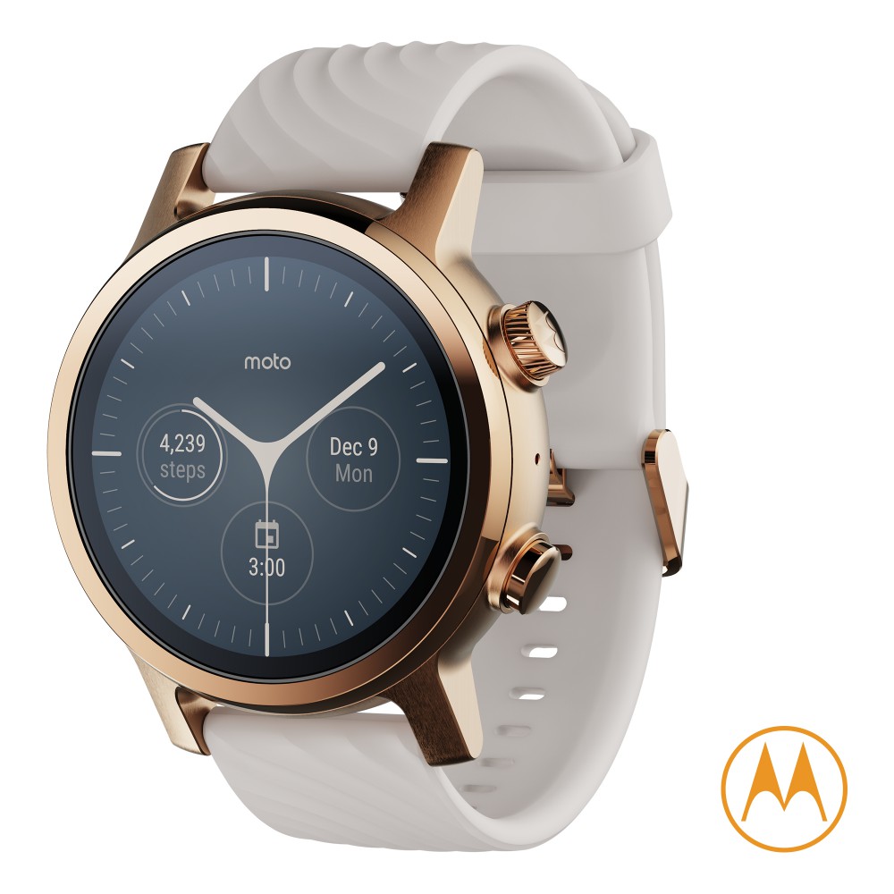 moto 360 smartwatch rose gold