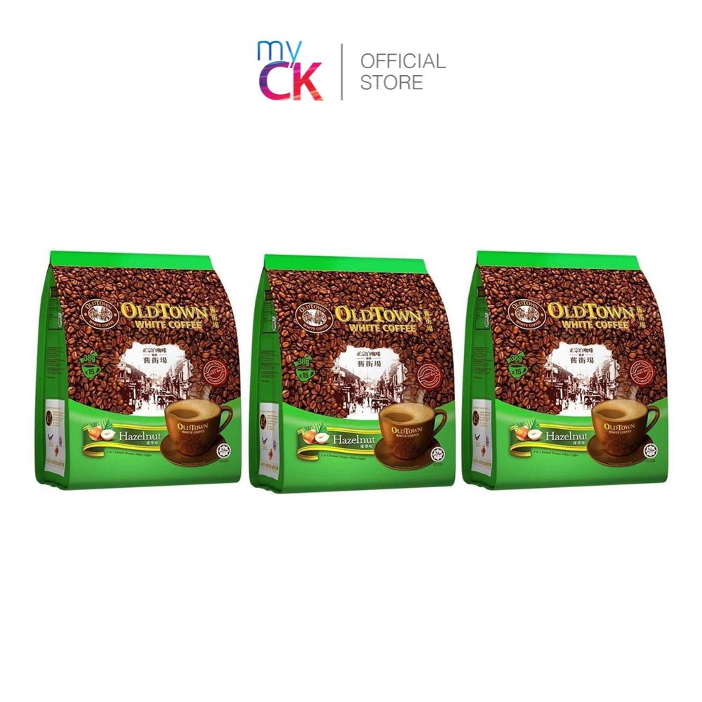 Bundle Of 3 Old Town Hazelnut 3 In 1 White Coffee 15 S X 38 G Shopee Singapore
