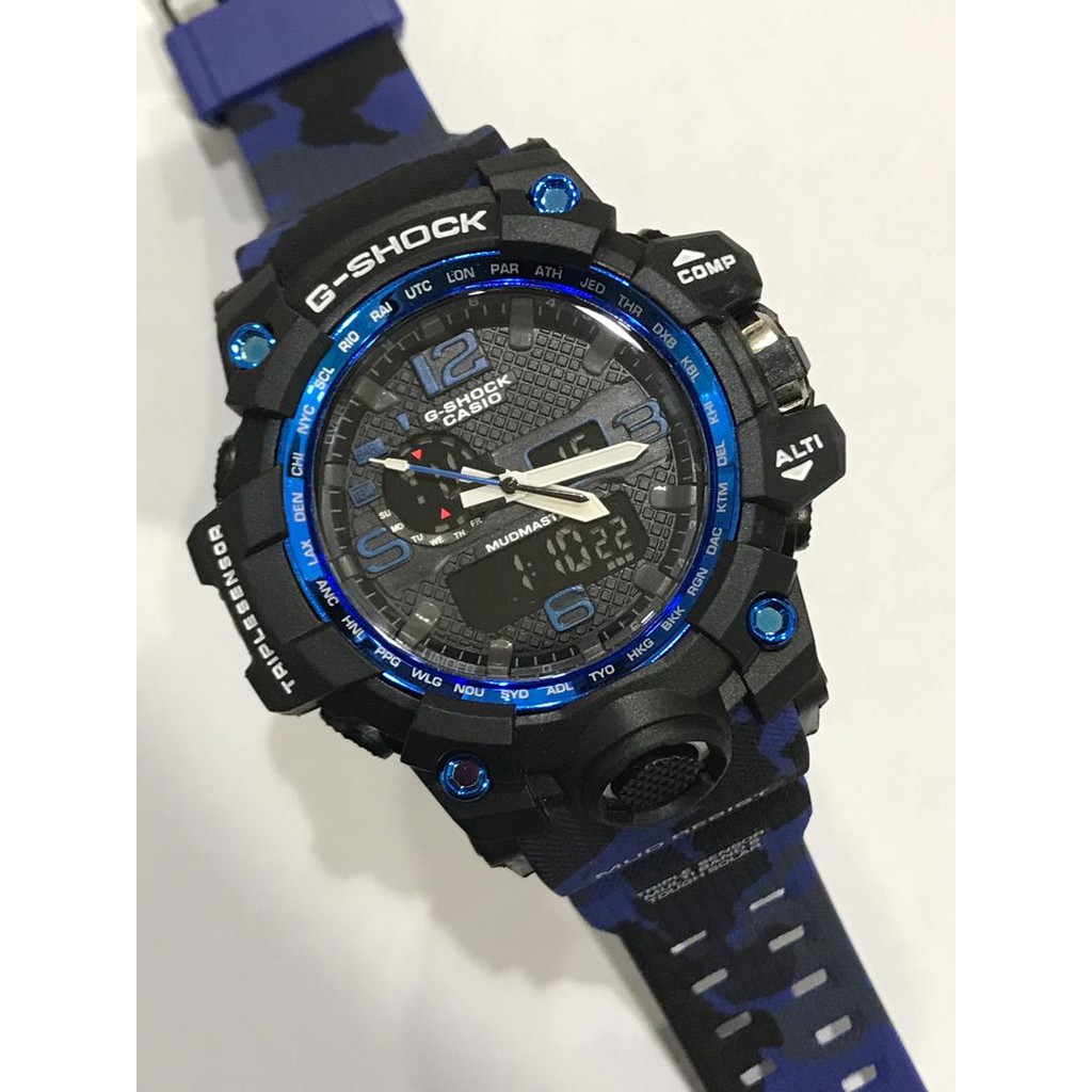 g shock mudmaster blue