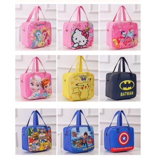 【MQLITTLESHOP】Kids Cute Lunch Bag For School Perfect For Goodie Bag Gift Present Big capacity