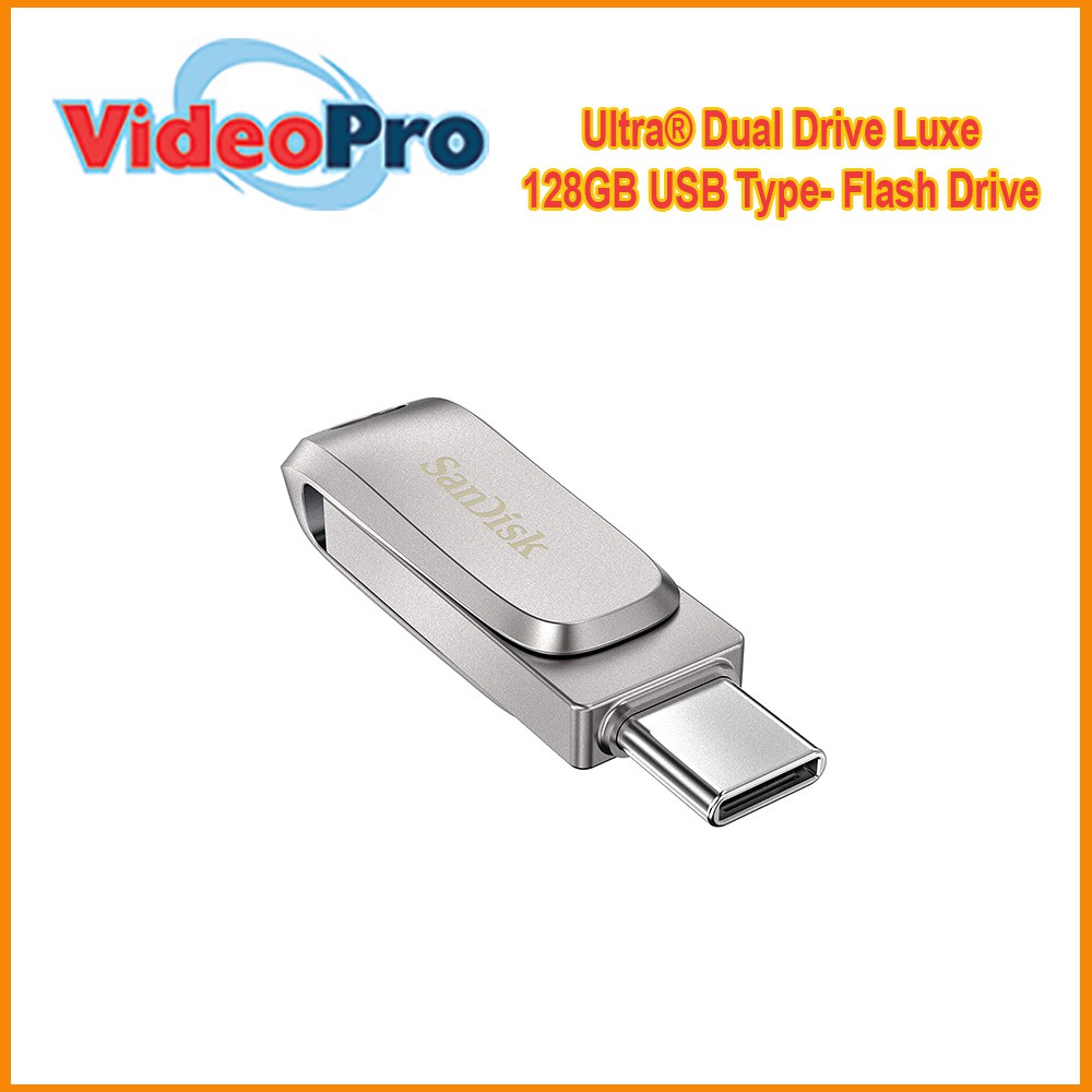 SanDisk Ultra Dual Drive Luxe 128GB USB Type- Flash Drive SDDDC4-128G ...