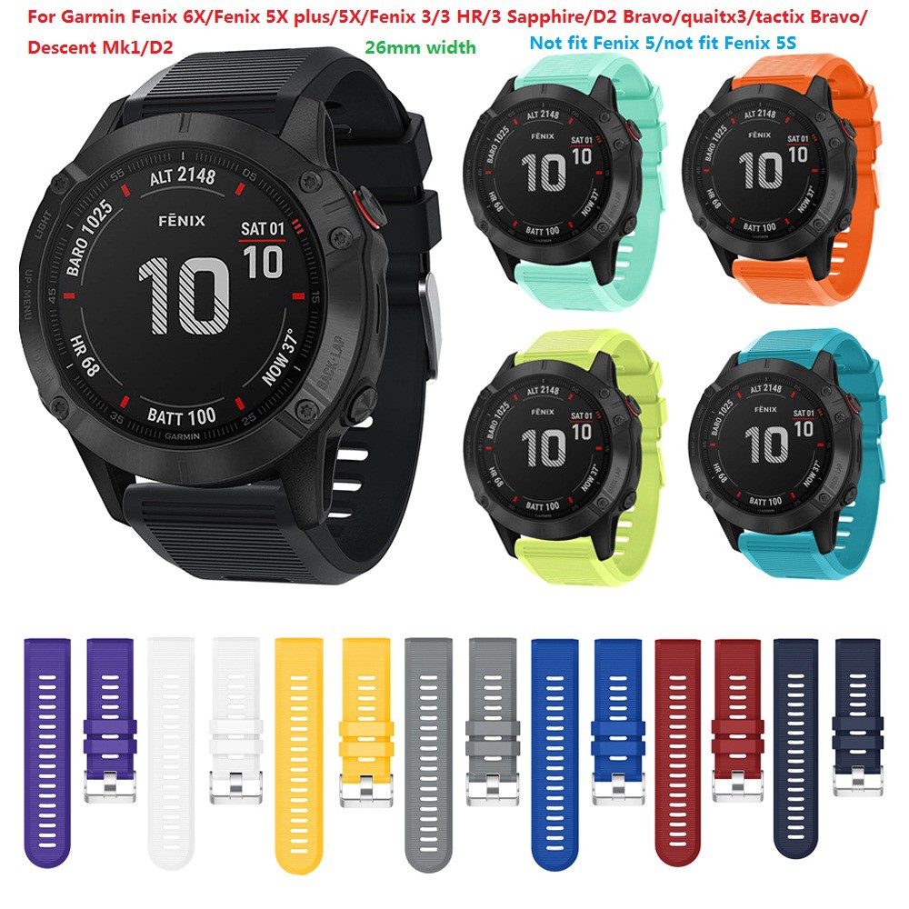 garmin fenix 5x plus replacement band