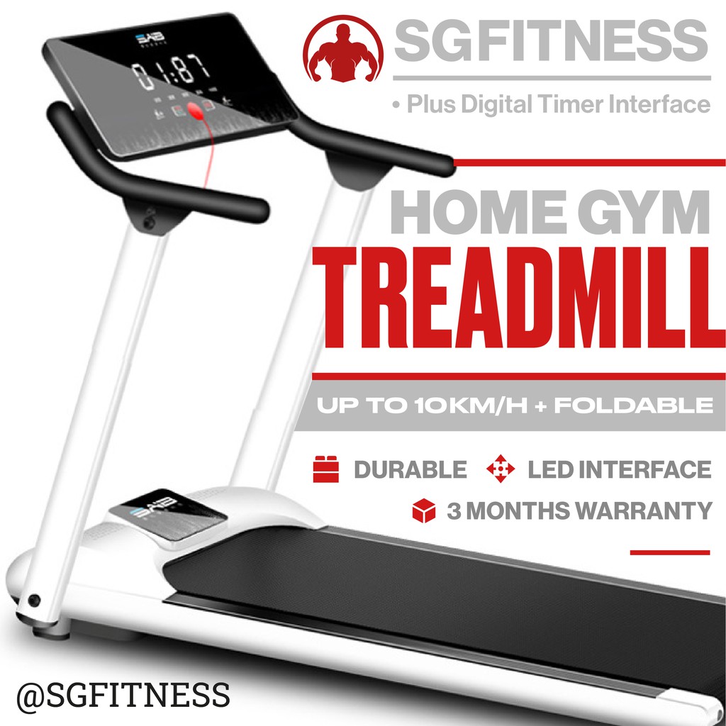10km on treadmill