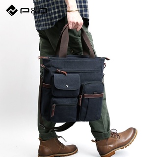 P&D Men Tote Bag Crossbody Slingbag Sling Messenger Business Hand Bag Male Single Shoulder Bags Urban Daily Carry Pack