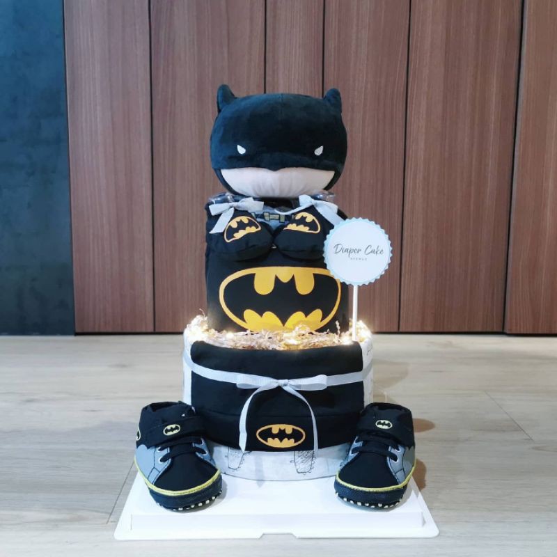 batman diaper cake