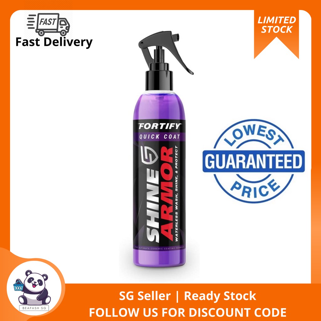 SHINE ARMOR Fortify Quick Coat Ceramic Coating Car Wax