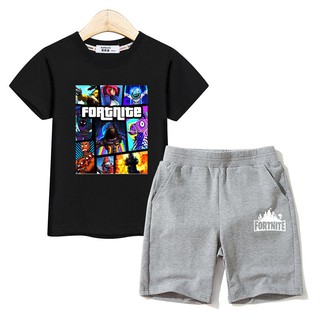 Big Boys Roblox Games Clothes Sets Tshirts Shorts Cotton Kids Sets Shopee Singapore - ขายถก roblox boys 105 155cm body height cotton t shirts