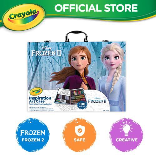 Disney's Frozen 2 Inspiration Art Case by Crayola - 100 Art