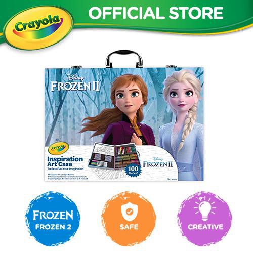 Frozen 2 Inspiration Art Case, Art Supplies, Crayola.com