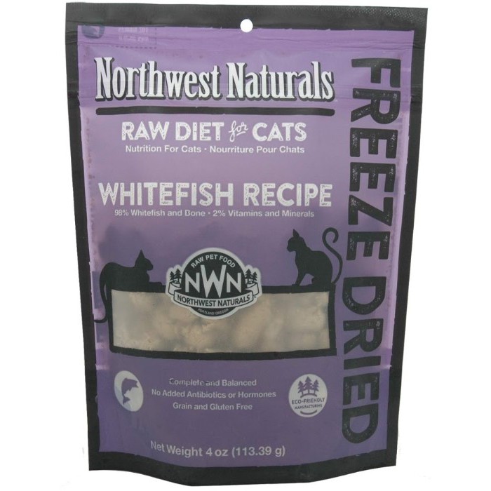 Northwest Naturals Feline Whitefish Freeze Dried Raw Nibbles (11oz