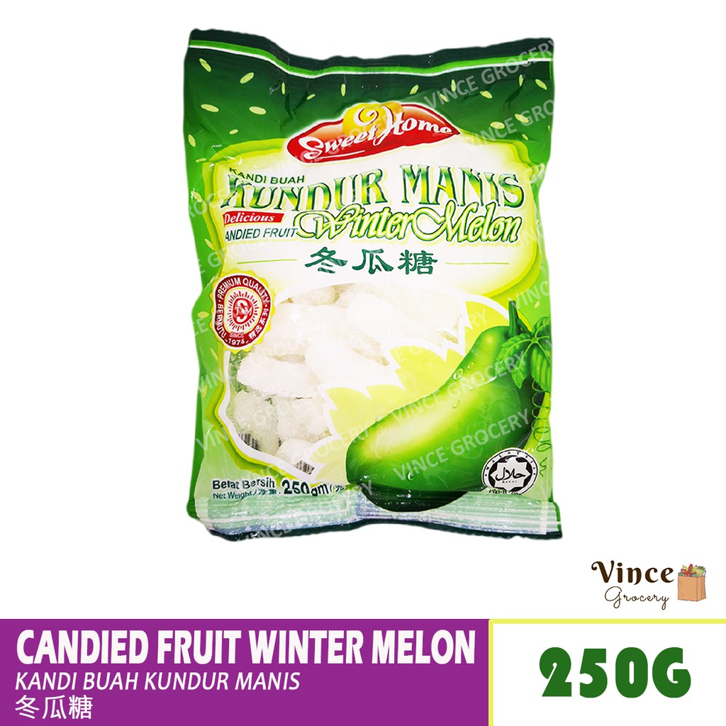 SWEET HOME Candied Fruit Winter Melon 冬瓜糖 250G Shopee Singapore