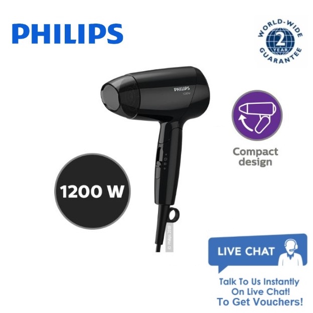Philips Dry Care Hair Dryer Pengering Rambut Murah Foldable Handle Hairdryer  HP8108/03 BHC010/13 | Shopee Singapore