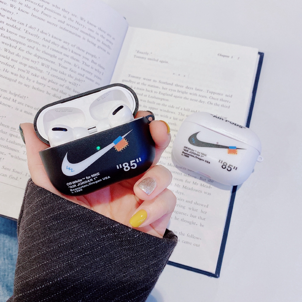 airpods case nike x off white