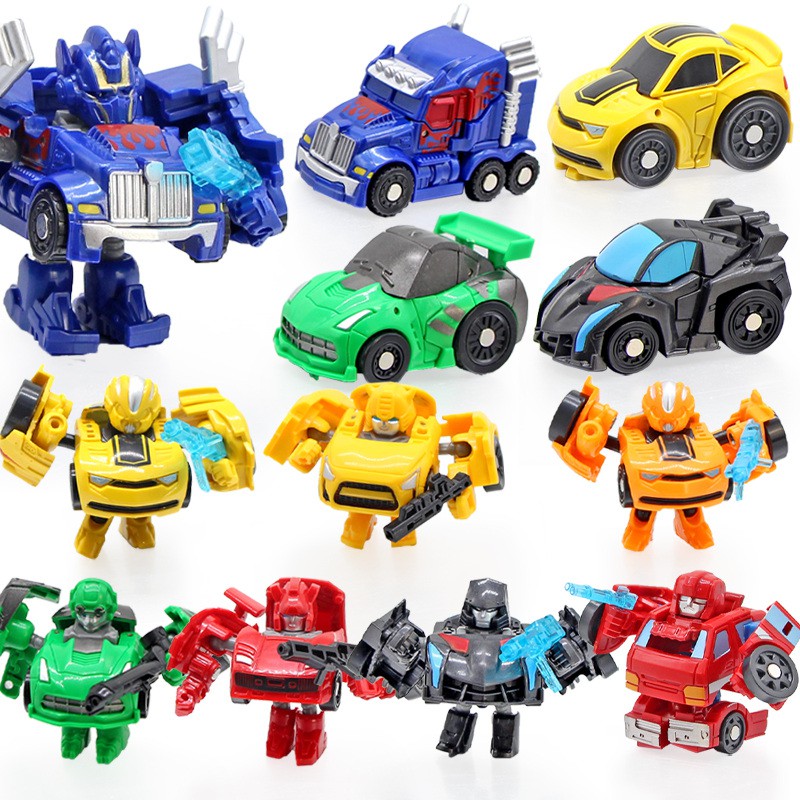 Children S Happy Garden Will Robot Bumblebee Children Deformation Car Shopee Singapore