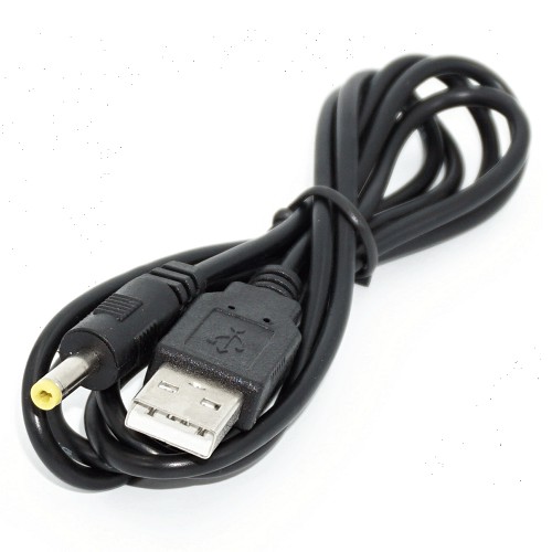 Sony PSP 1000 2000 3000 USB to DC 4.0 x 1.7mm Jack 5V Power Charging