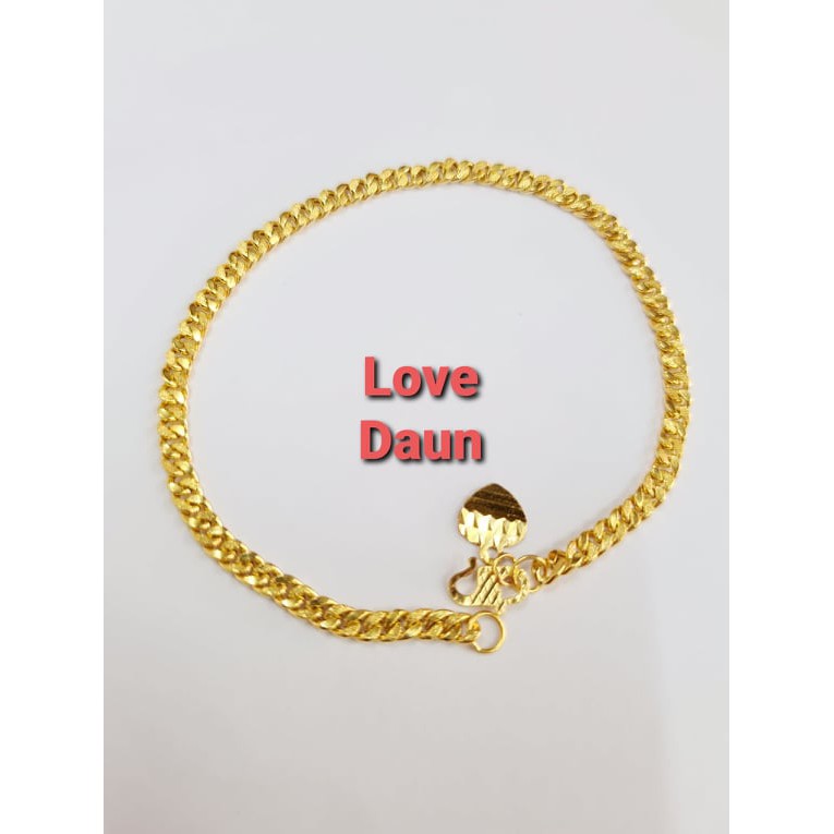 Shop Malaysia Wing Sing 916 Gold Hollow Sandy Sand Dunhil Bracelet Empty Gold Sand Hand Chain 916 Shopee Singapore