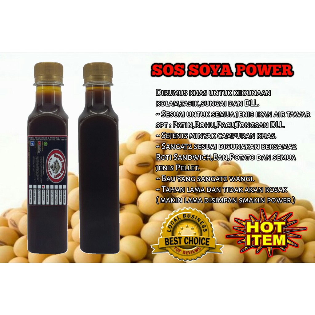 Shop Malaysia Soya Power Sos Bait Shopee Singapore