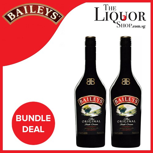 Baileys Irish Cream x 2 bottles 750ml (Expiry Date Feb 2024) Shopee