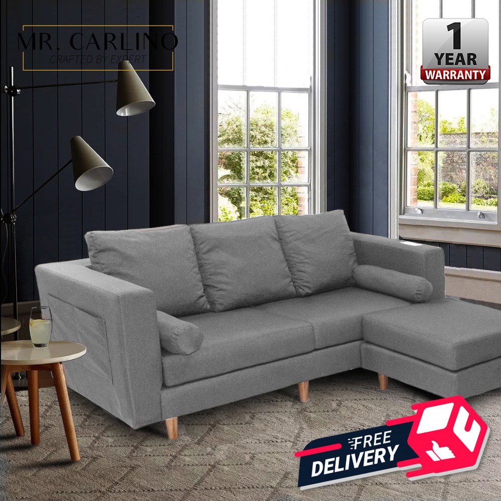 L Shape Sofa Bed Malaysia | Baci Living Room