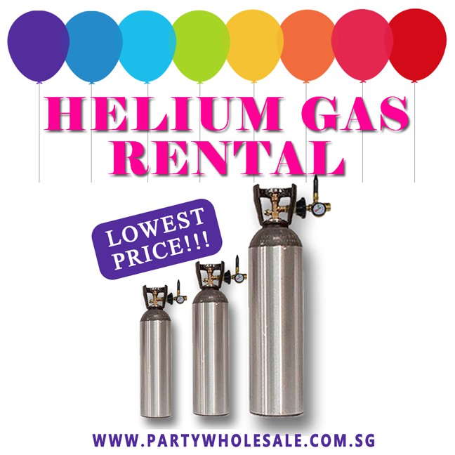Small 5L Helium Gas Tank Rental 3 days Cheapest in Singapore Party