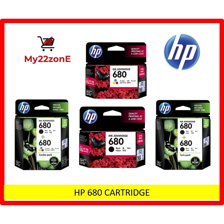 hp ink advantage 680 twin pack