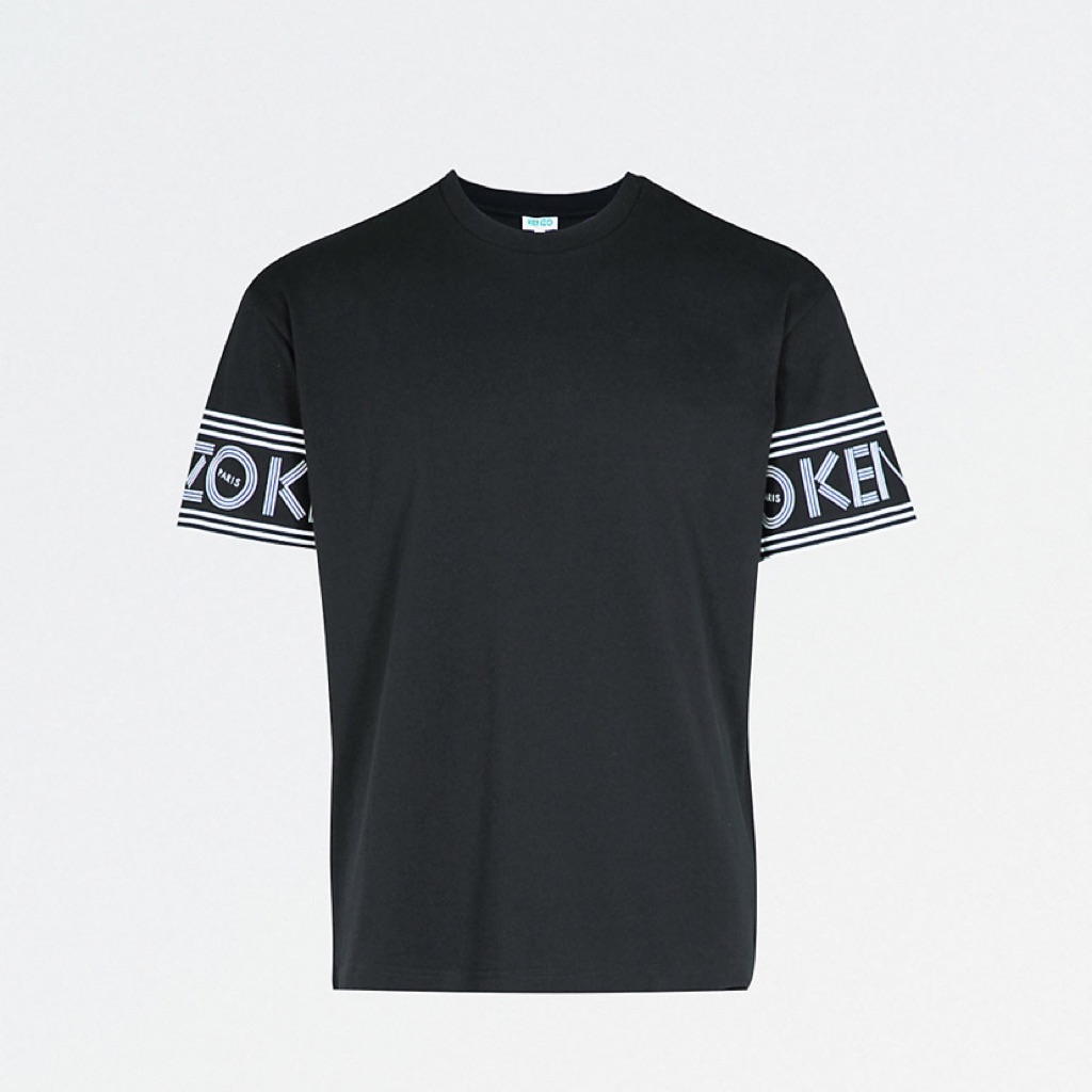 kenzo paris cuff print tee