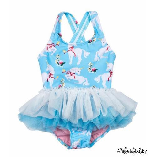 unicorn tutu swimsuit