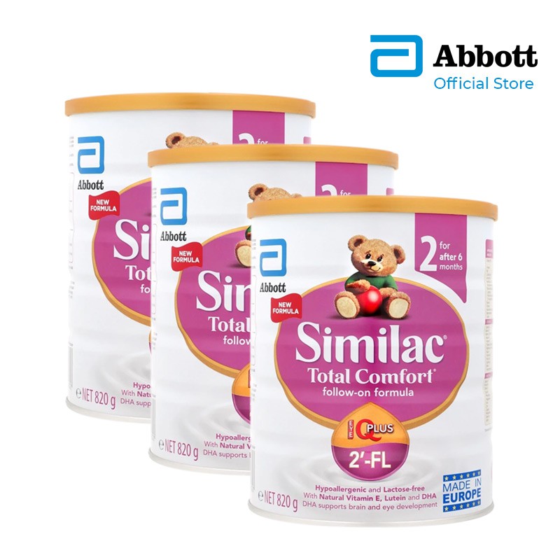 Bundle Of 3 Similac Total Comfort Stage 2 Baby Milk Powder