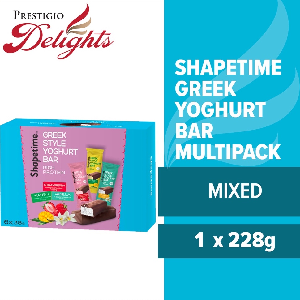 Shapetime Greek Yoghurt Bar Mixed Multipack Collection Shopee Singapore