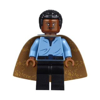 Star Wars Lando Finn Figure Hair Black Coiled Texture Male NEW LEGO 