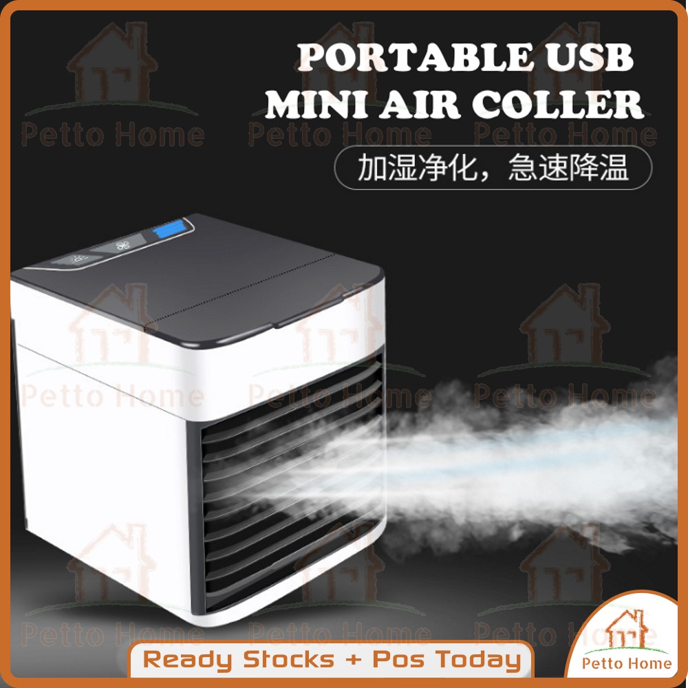 Shop Malaysia Usb Mini Air Cooler Air Conditioner Home Use Office Use Portable Mini Air Conditioner Kipas Angin Sejuk Air Cond Aircond Shopee Singapore