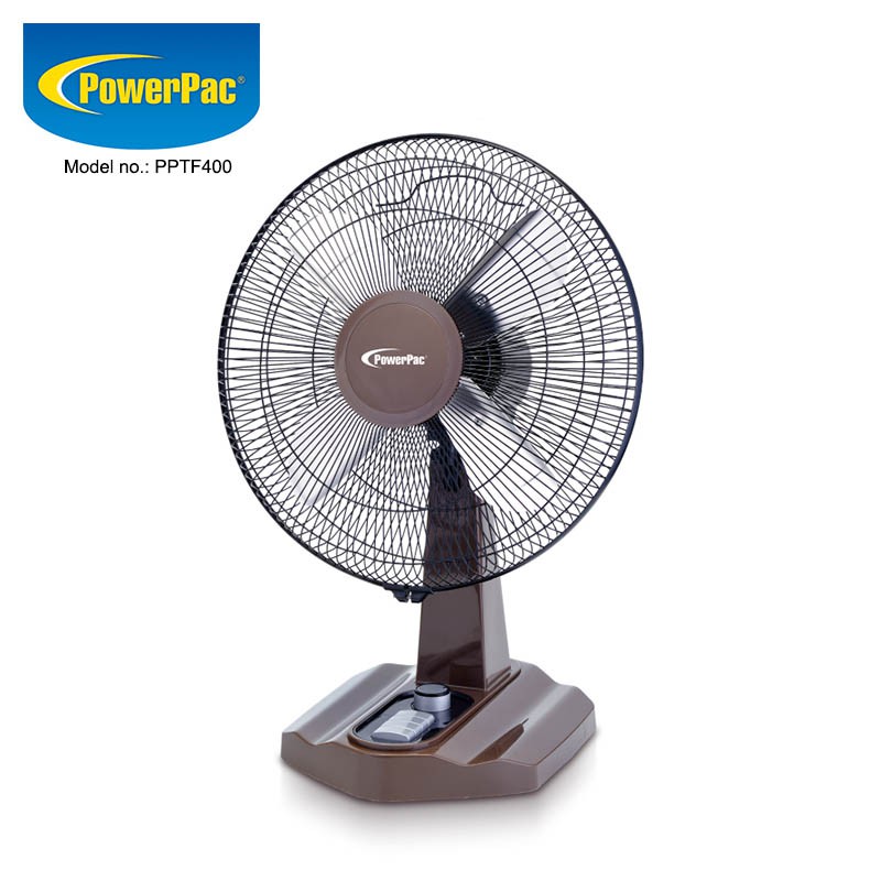 Powerpac 16 Inch Desk Fan With Oscillation Pptf400 Shopee Singapore