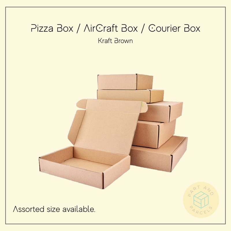 CHEAPEST Size B5T6 Pizza Box / Carton Box / Mailing Box / Cardboard