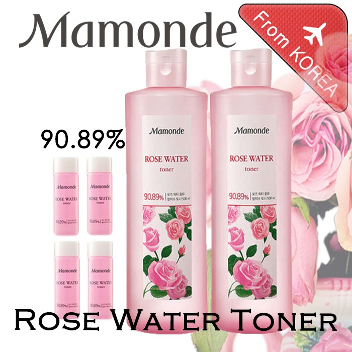 korean rose water toner