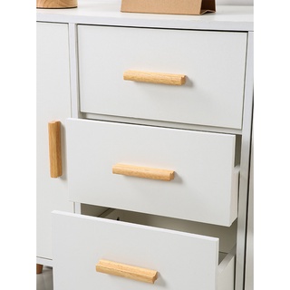 800/1000mm Long Solid wood handle  cabinet handle drawer knob Wardrobe handle Furniture Handle Drawer Pulls #3