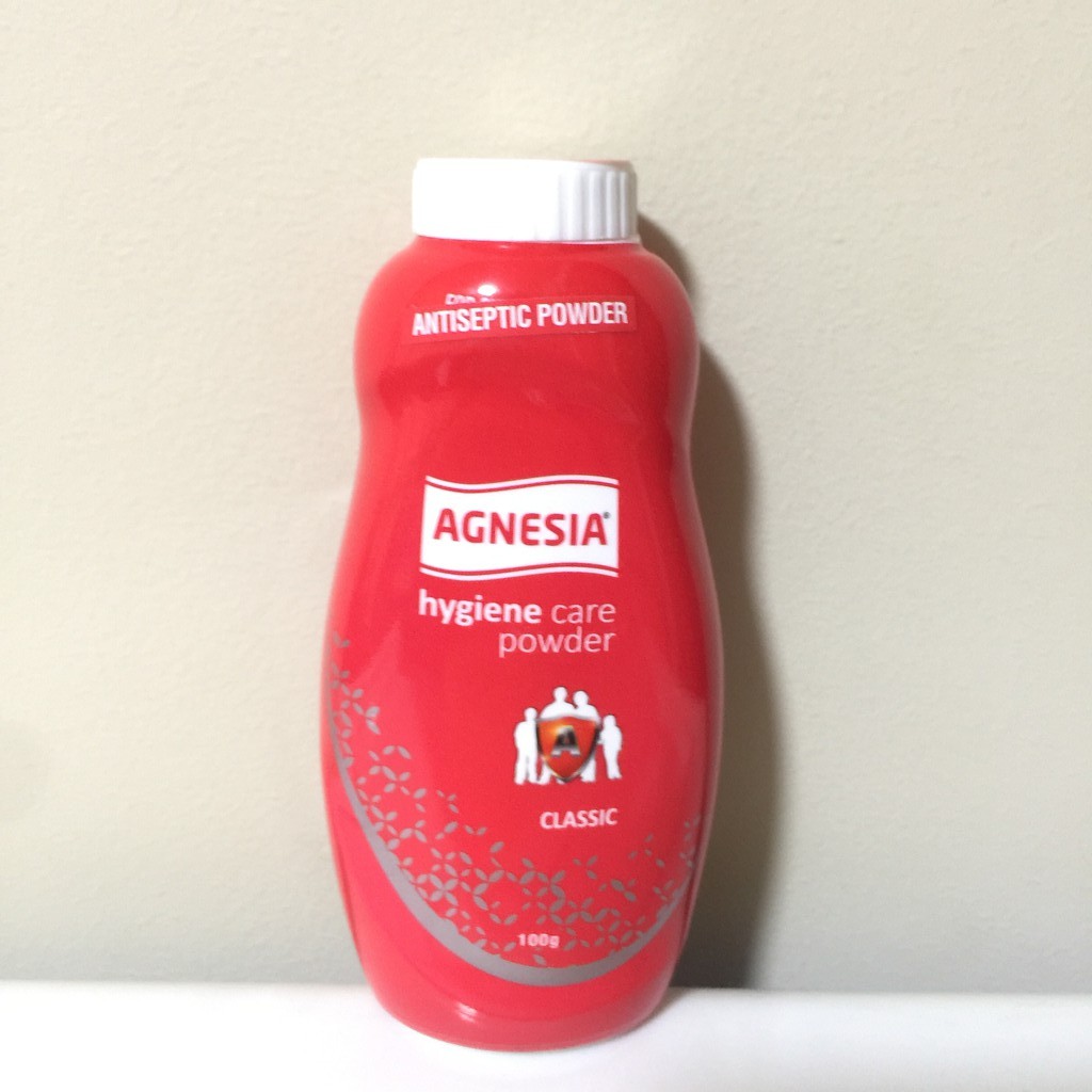Agnesia Antiseptic Classic Hygiene Care Zinc Oxide Chlorhexidine Talcum