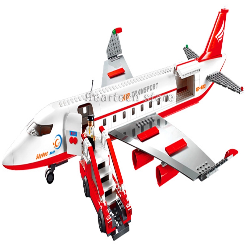 lego city passenger plane