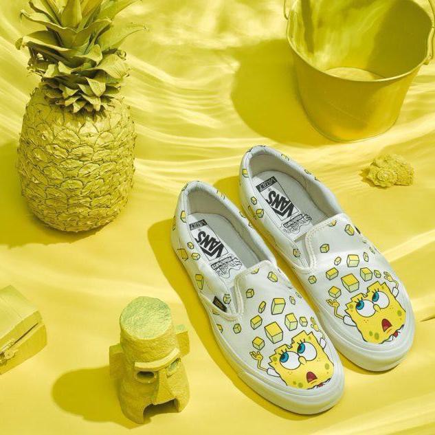 vans vault x spongebob