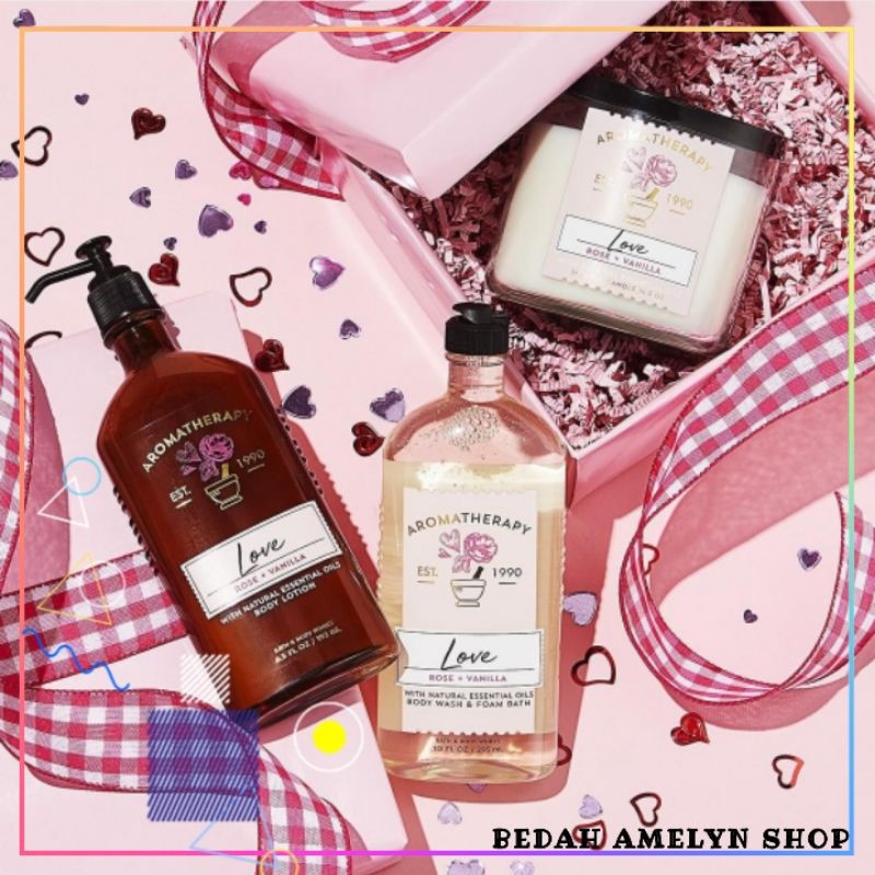 Bath And Body Works Love Rose And Vanilla