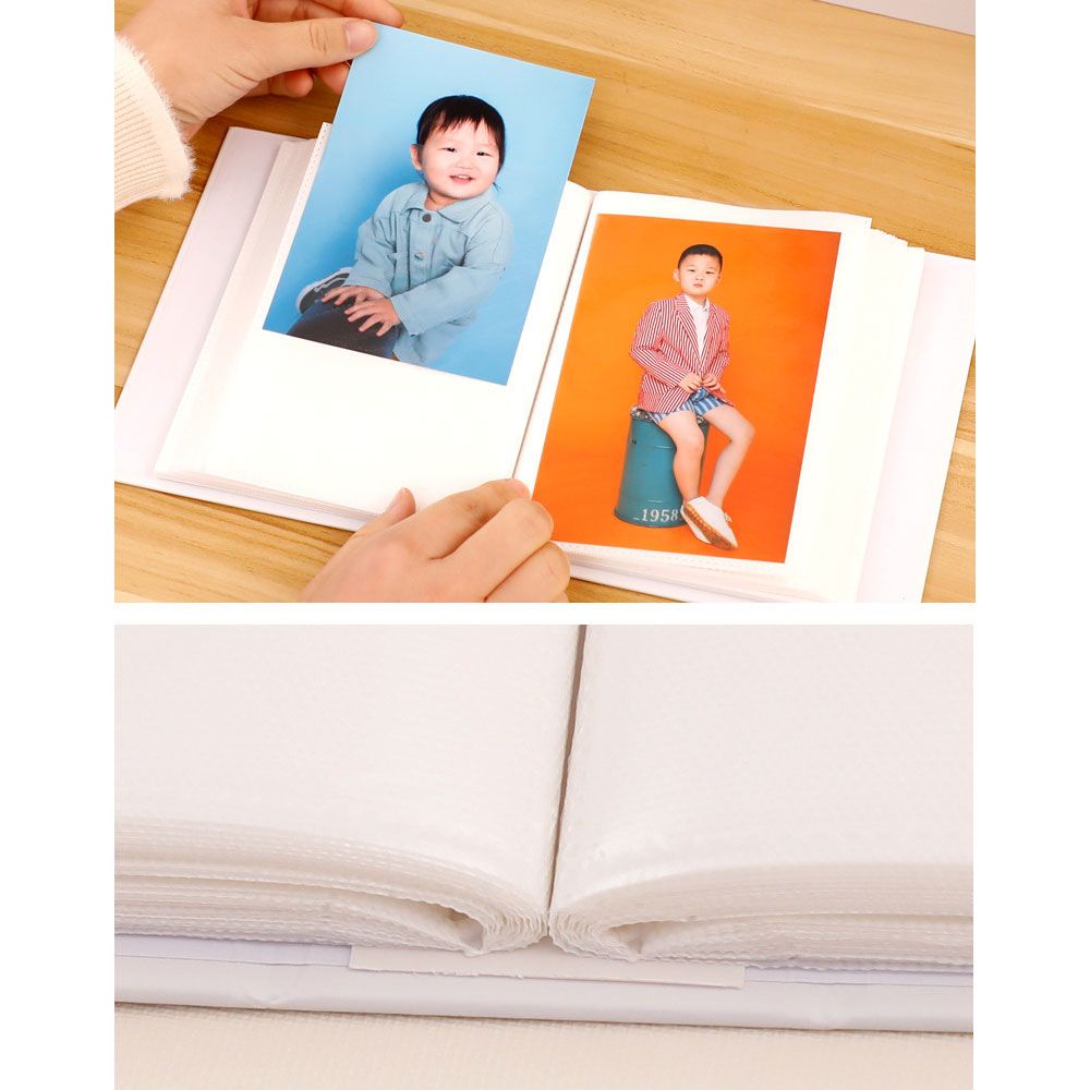 100Pcs/Set Photo Album Child 4R Book Album Good Time Memorial Collection Gift Cute Recall Insert Cartoon