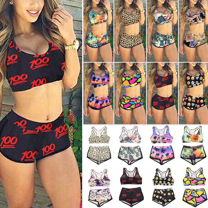 womens crop top swimsuit